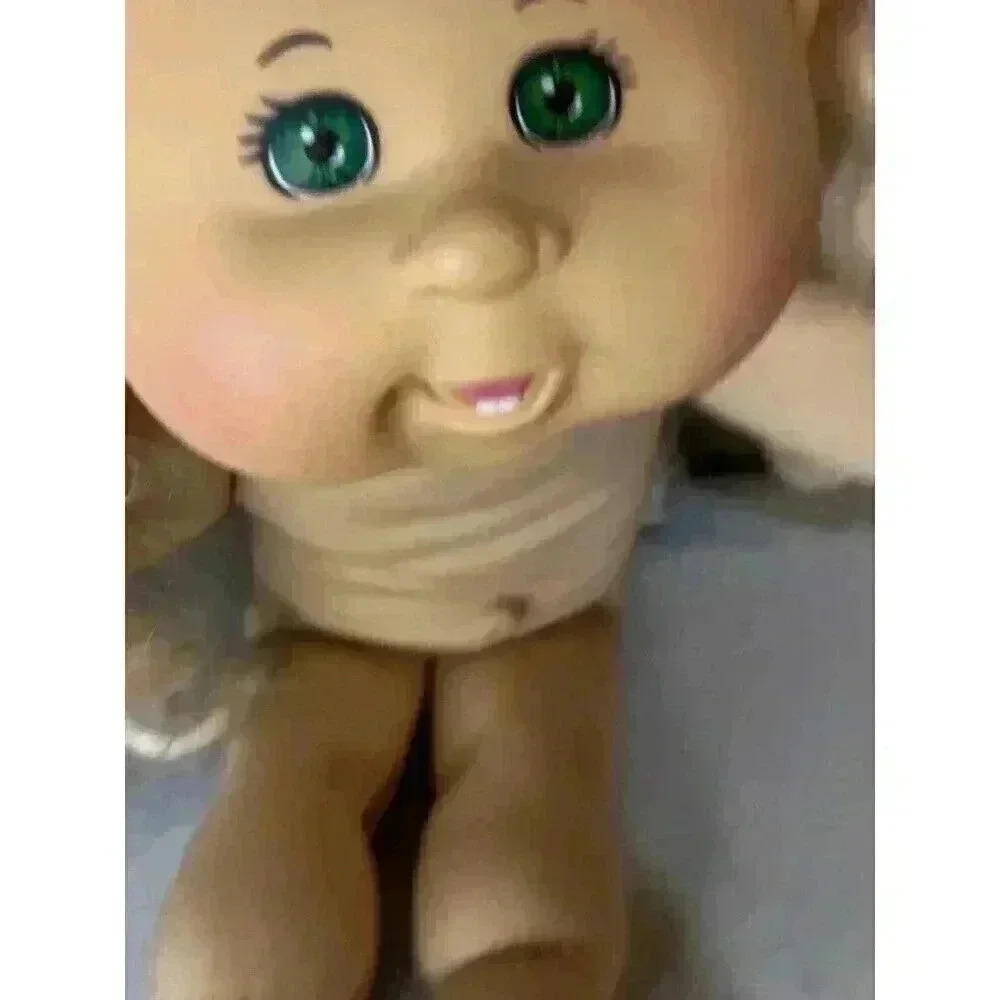 Xavier Roberts CPK Cabbage Patch Kids Doll 1978-2014 Blonde Hair Green Eyes - Picture 9 of 9